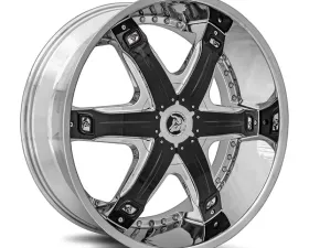 Diablo Fury Wheel 24x10 5x150 12 73.1 Chrome